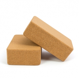 YOGA BRICK - Wholesale Custom Logo Eco-friendly Natural Cork Yoga Block for workout