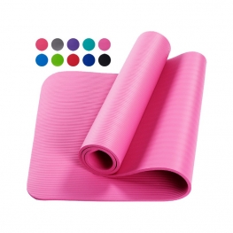 HAP/REACH-10-20mm Wholesale Fitness Thick NBR Yoga Mat Eco-friendly Custom Logo Yoga Mat nbr with Strap